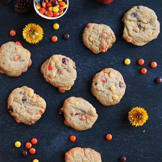 Reese’s Pieces Halloween Cookies