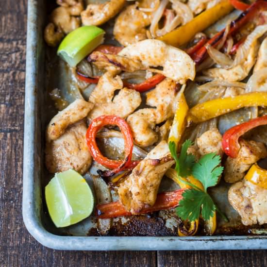 Sheet Pan Fajitas