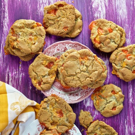 Brown Butter Candy Corn Cookies