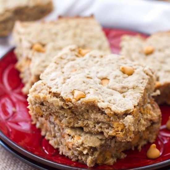 Maple Butterscotch Cookie Bars