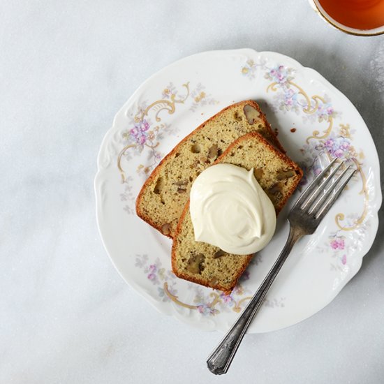 Earl Grey Tea and Honey Pound Cake