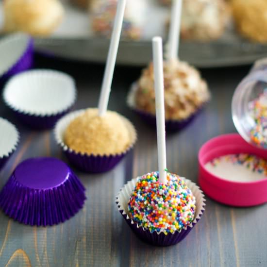 Pumpkin Spiced Cream Cheese Pops