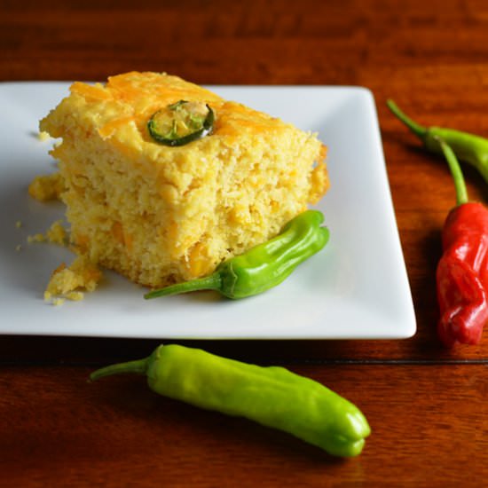 Cheesy Jalapeno Cornbread