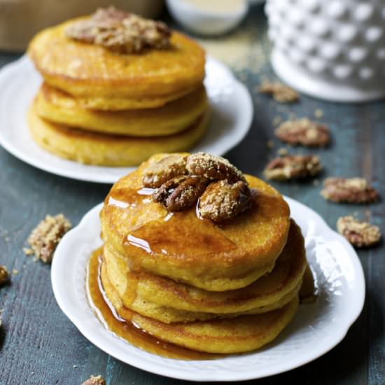 Pumpkin Spiced Pancakes