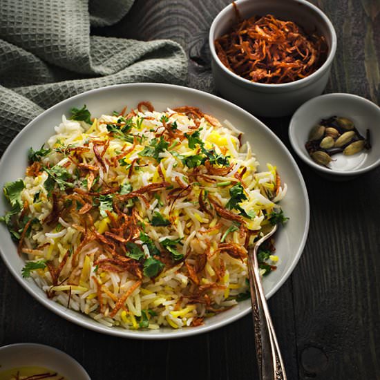 Easy Zafrani Pulao