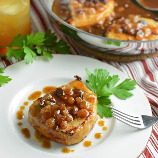 Apple Cider Pork Chops