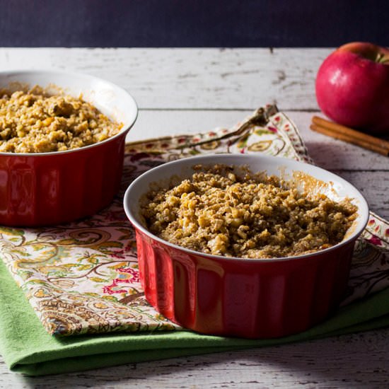 Gluten Free Apple Crisp (Paleo)