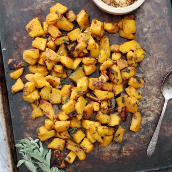 Herb Roasted Pumpkin