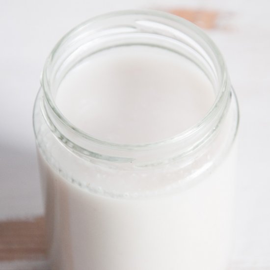 Homemade Coconut Milk