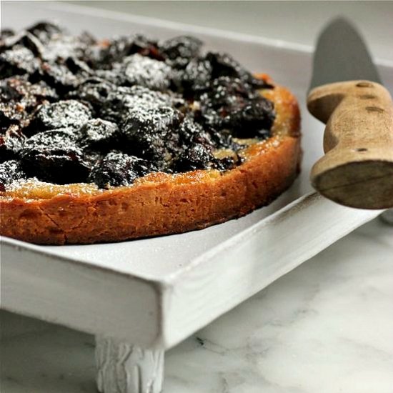 Prune and Almond Tart