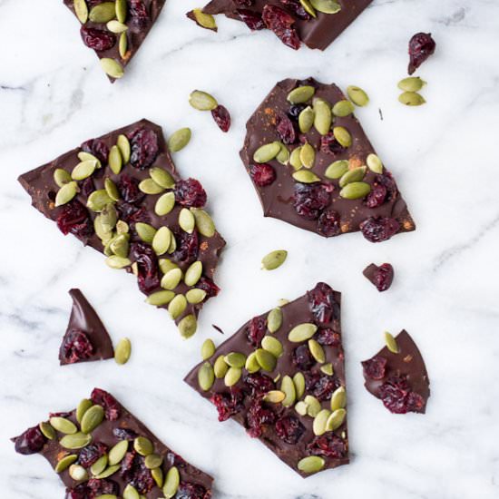 Dark Chocolate Bark