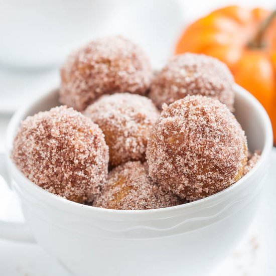 Pumpkin Donut Holes