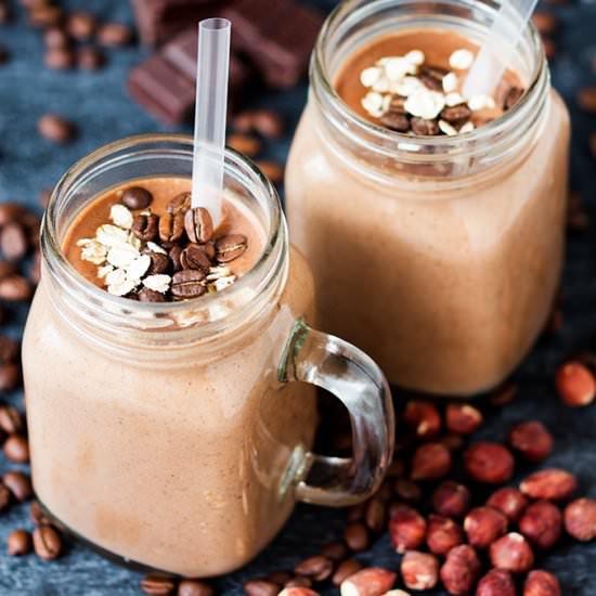 Oaty Mocha Hot Smoothie