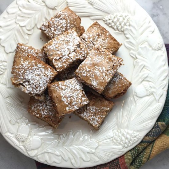 Brown Butter Toffee Blondies