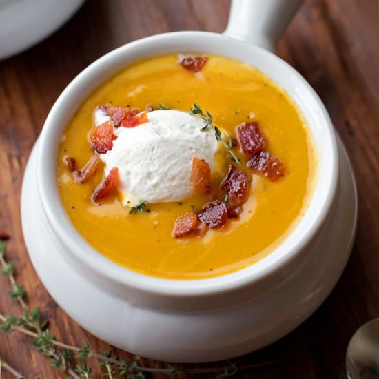 Roasted Butternut Squash Soup