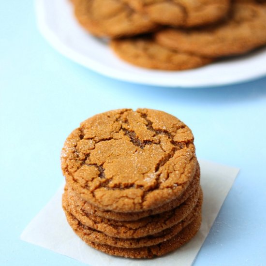 Ginger Molasses Cookies