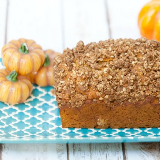 Pumpkin Streusel Bread