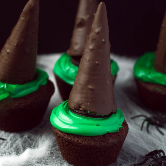 Witches Hat Cupcakes