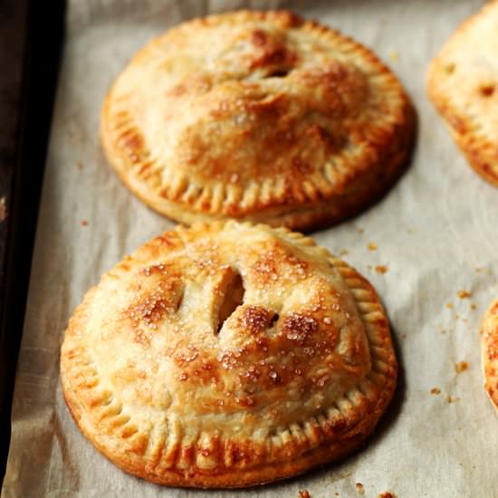 Mini Caramel Apple Hand Pies