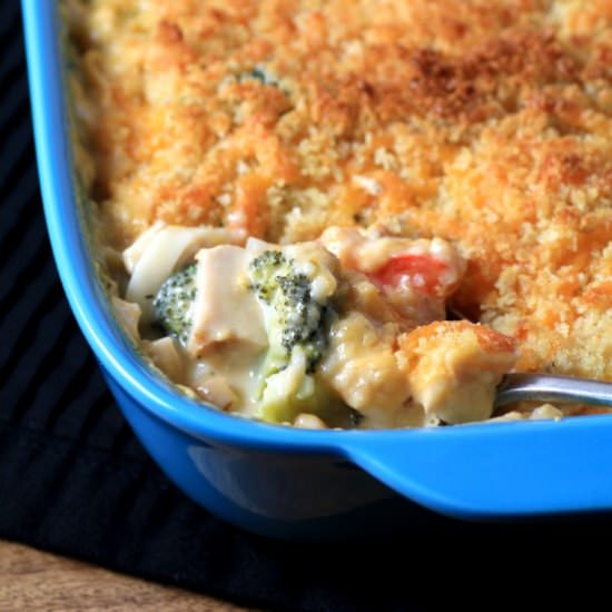 Chicken Broccoli Noodle Casserole