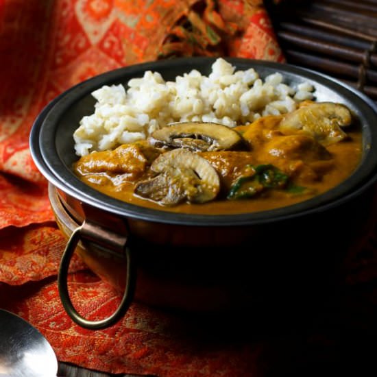 Hearty Mushroom Curry