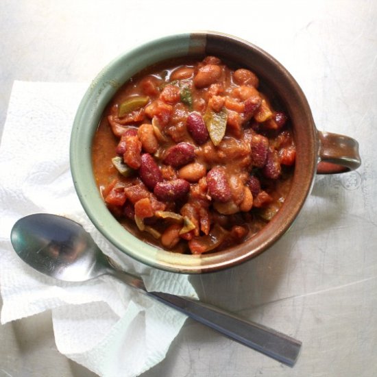 Easy Vegetarian Chili