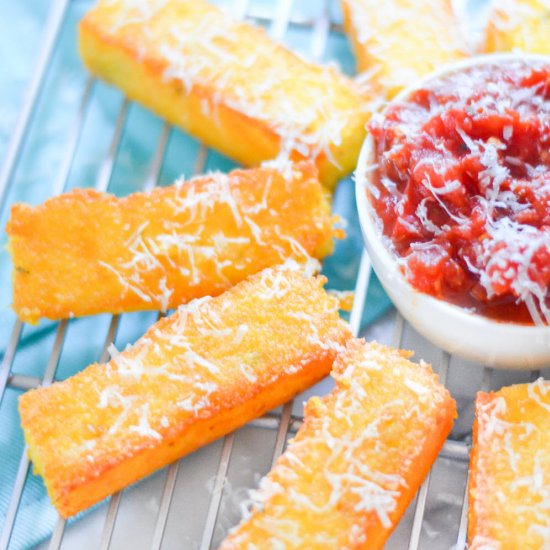 Cheesy Polenta Stick