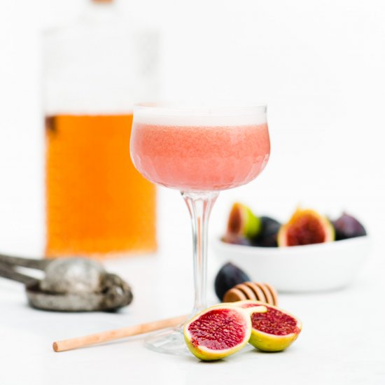 Fig & Bourbon Sour