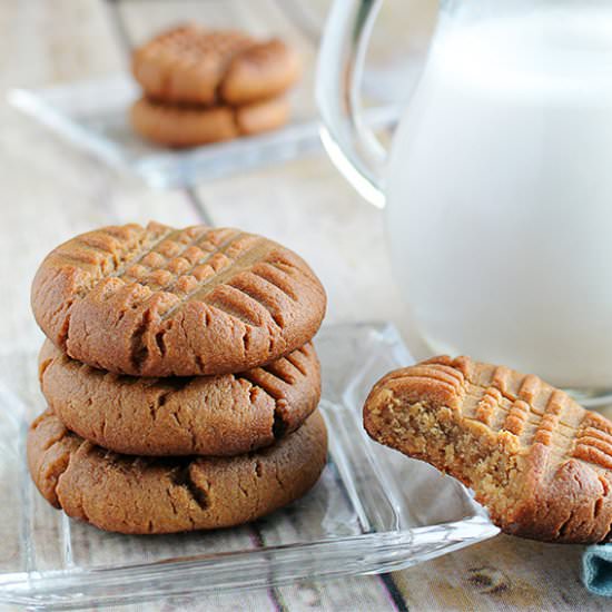 Low Carb Peanut Butter Cookies