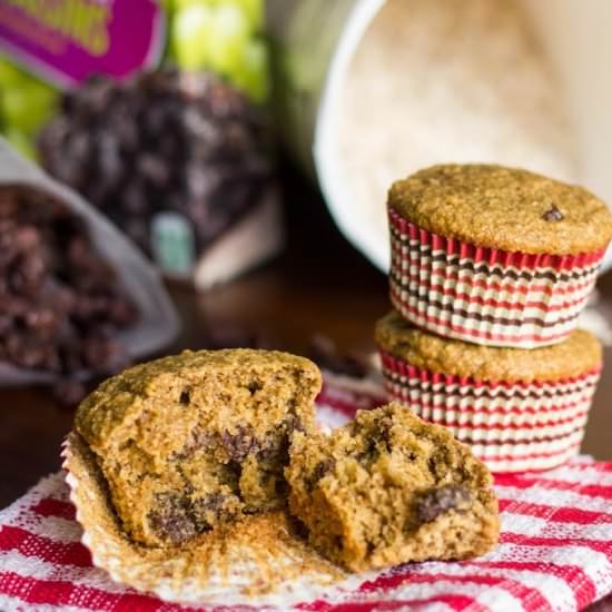 Oatmeal Raisin Cookie Muffins