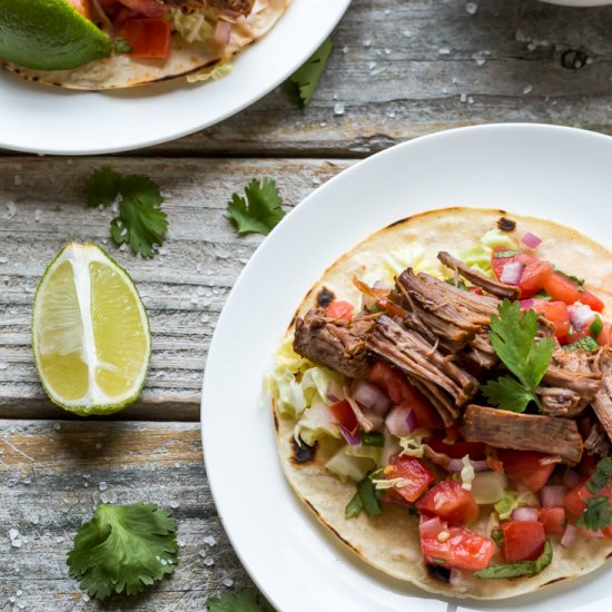 Gluten Free Pot Roast Tacos