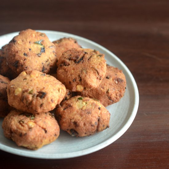 Masala Vada, Crisp Indian Snacks