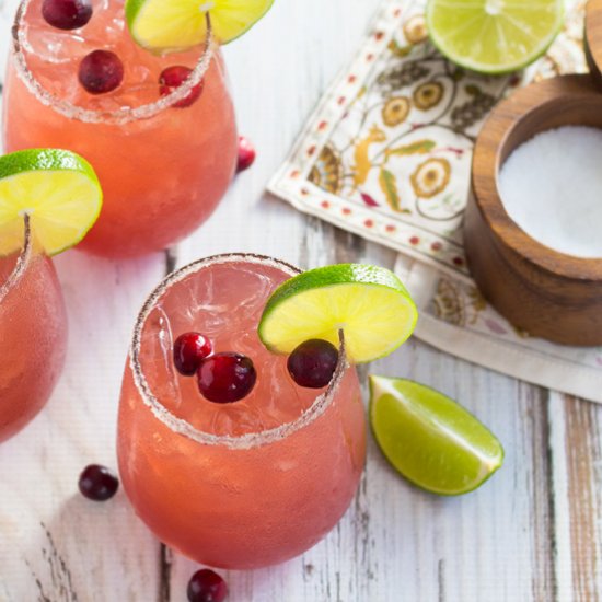 Cranberry Margaritas