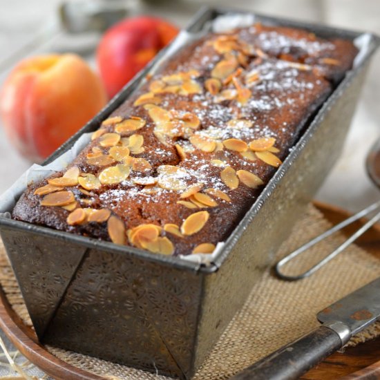 Fresh Peaches Cake