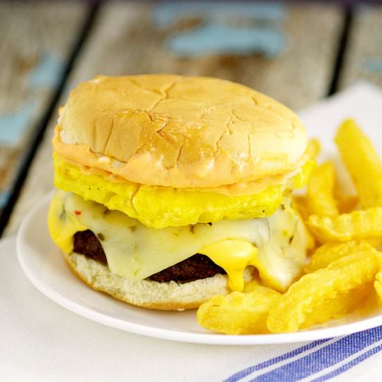 Pineapple Teriyaki Burger