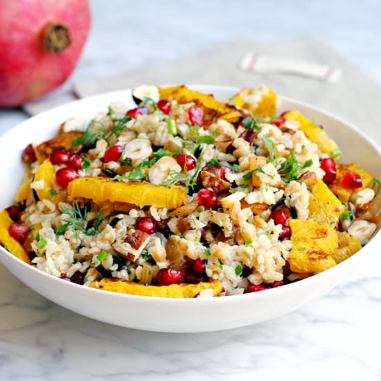 Wild Rice and Farro Salad