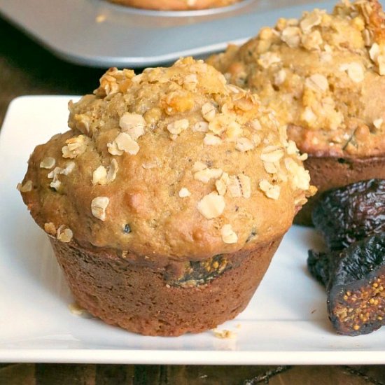 Fig Buttermilk Muffins