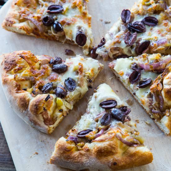 Caramelized Onion & Fennel Pizza