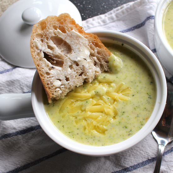 Broccoli Cheddar Soup