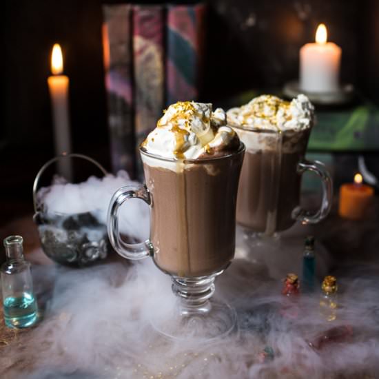 Pumpkin Butterbeer Hot Chocolate