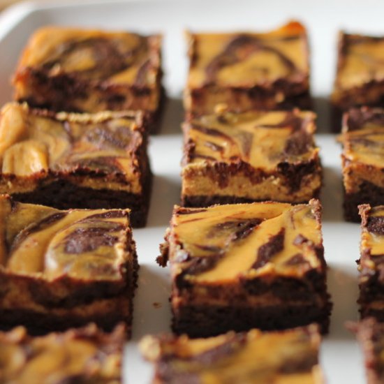 Pumpkin Cream Cheese Brownies