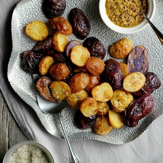 Salt + Vinegar Roasted Potaoes