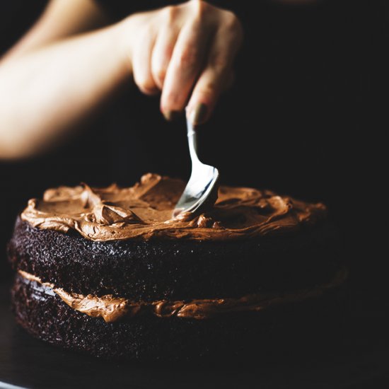 Spiced Hot Chocolate Cake