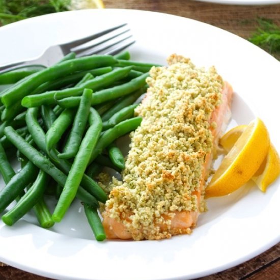 Almond Crusted Salmon