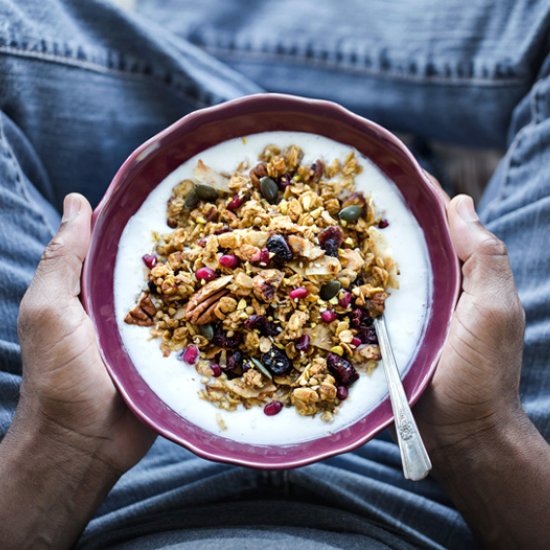 Spicy Pumpkin & Tahini Granola