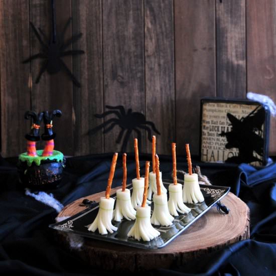 Witch’s Broom Cheese Snacks