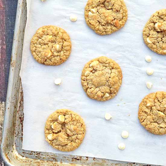 White Chocolate Macadamia Cookies