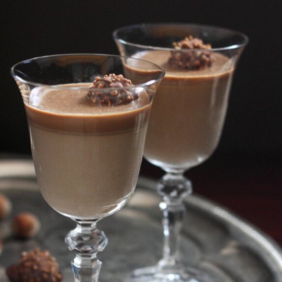 Nutella Panna Cotta