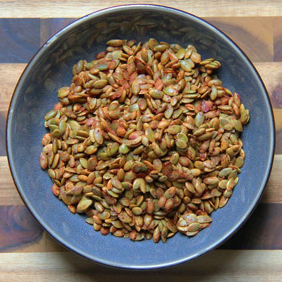 Spiced Pumpkin Seeds