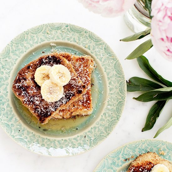 Coconut Crusted French Toast